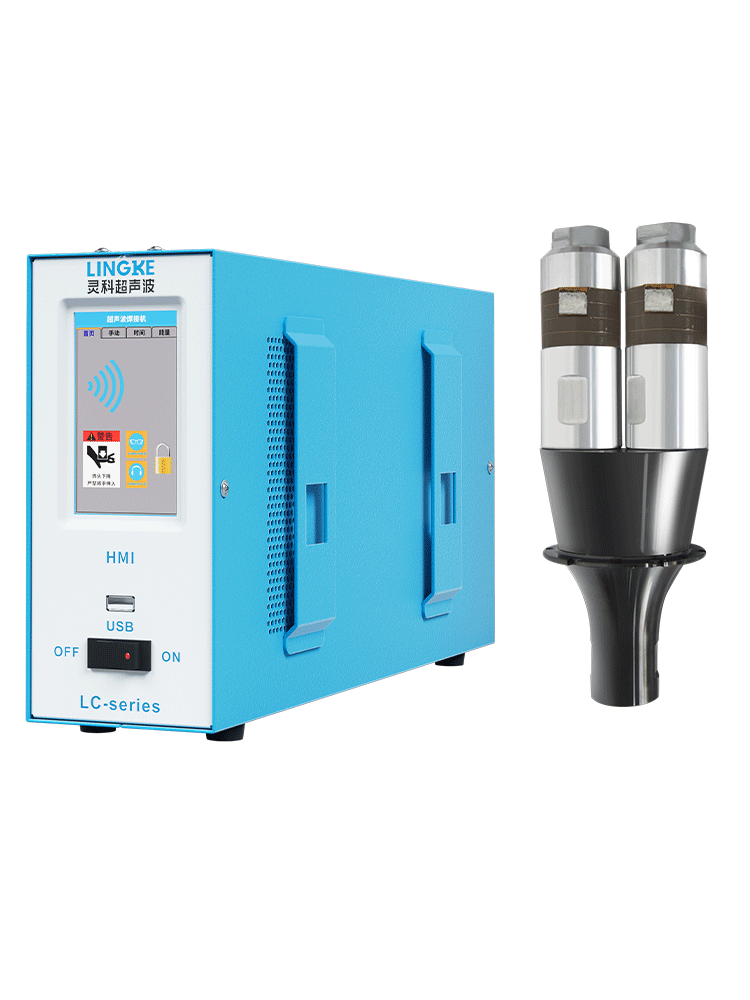 15kHz-4200W 數字 靈科超聲波發生器+超聲波換能器