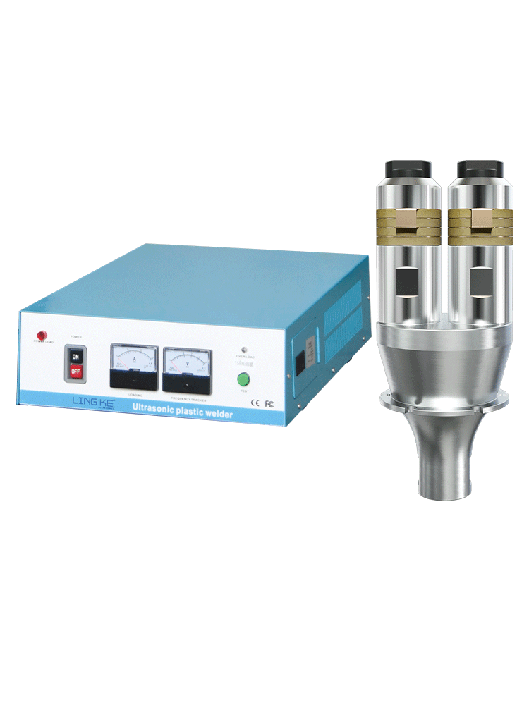 20kHz-3200W 模擬 靈科超聲波發生器+超聲波換能器