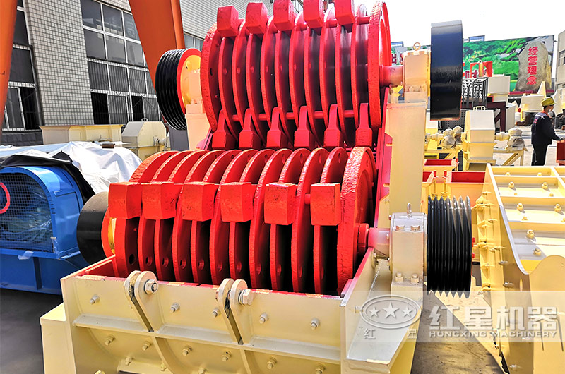 2PC的雙級破碎機內部轉子實拍 2PC的雙級破碎機內部轉子實拍