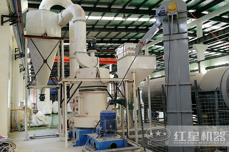 超細立式磨粉機環?，F場