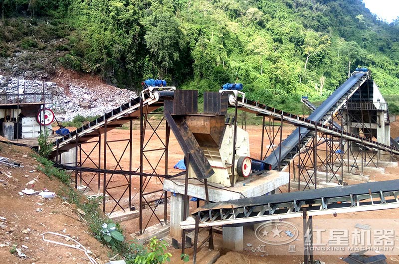 標(biāo)配沙石料生產(chǎn)線現(xiàn)場