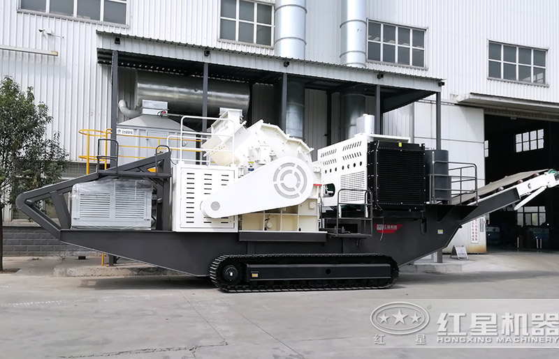 履帶移動式渣土制砂機